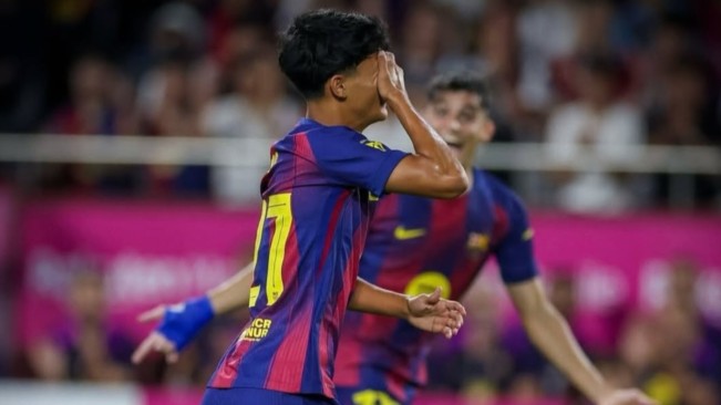 Pedro Fernandez usai cetak gol. [Instagram]